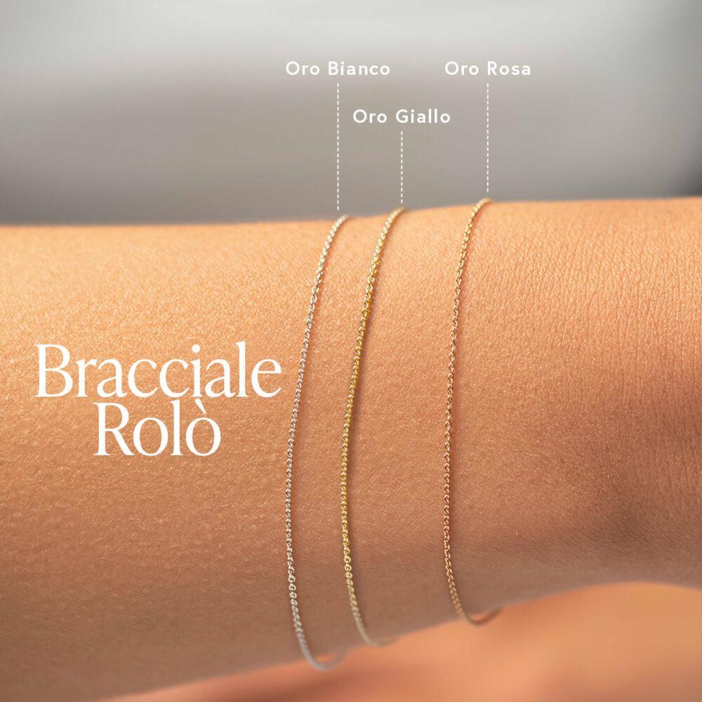 Bracciale Saldato Rolò Oro 18kt - immagine 5