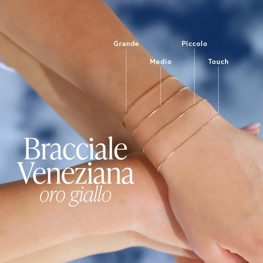 Bracciale Saldato Veneziana Oro 18kt - immagine 5