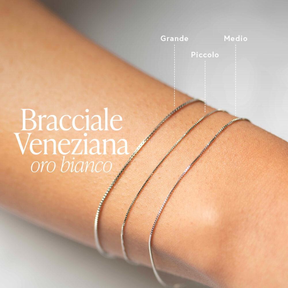 Bracciale Saldato Veneziana Oro 18kt - immagine 7