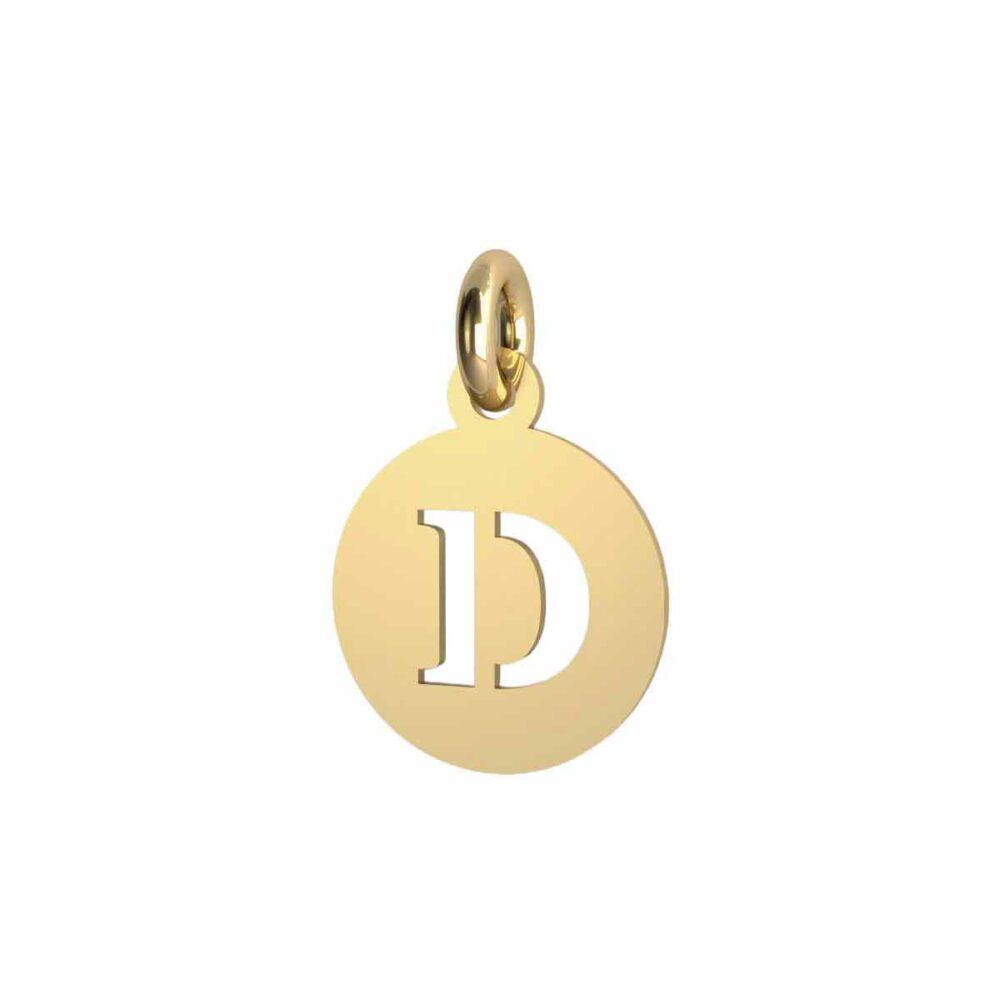 Charm Lettera Tonda - D
