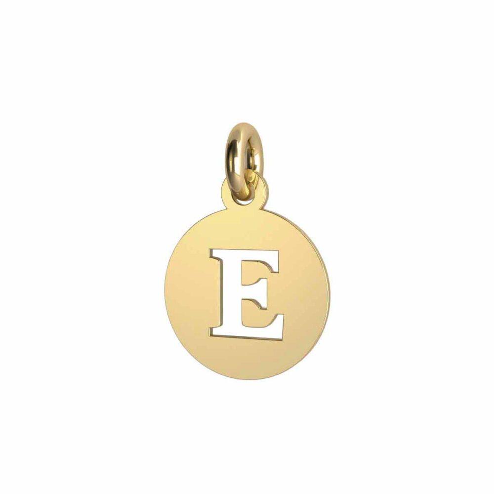 Charm Lettera Tonda - E