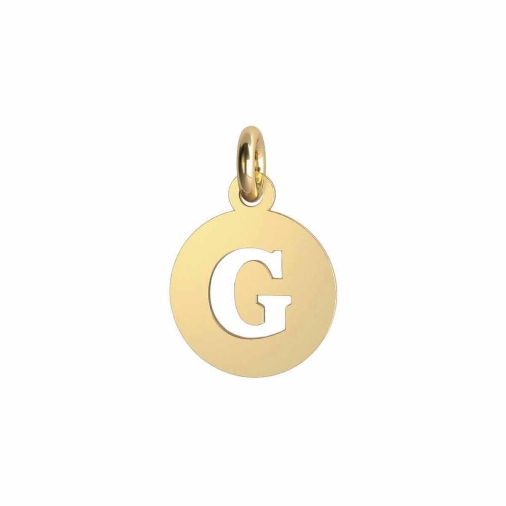 Charm Lettera Tonda - G
