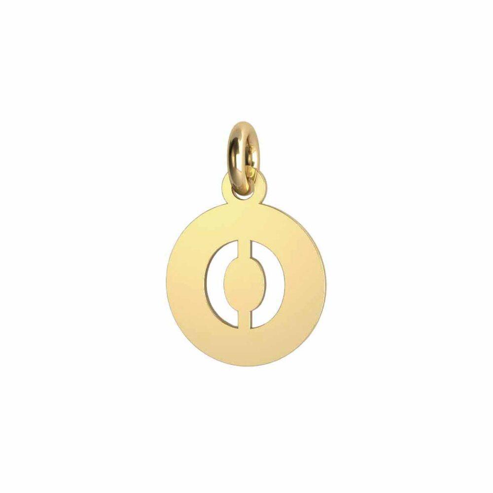 Charm Lettera Tonda - O