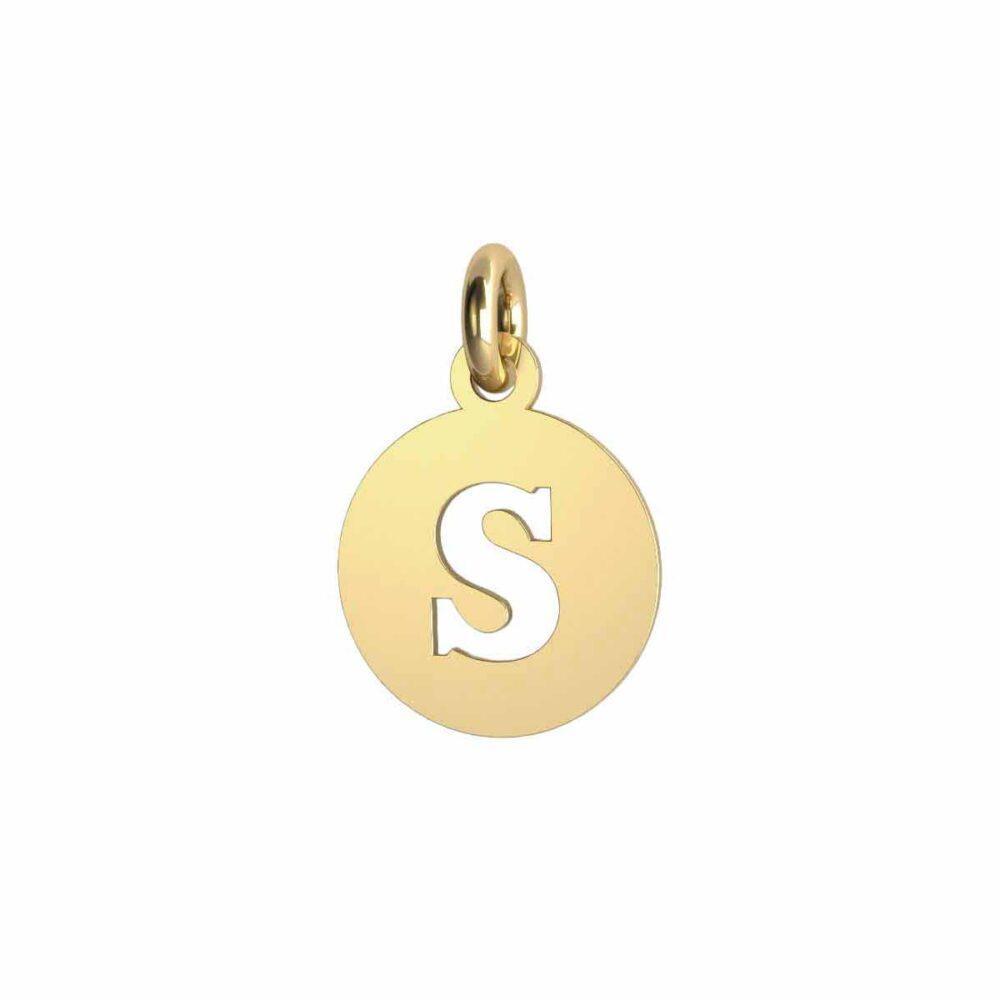 Charm Lettera Tonda - S