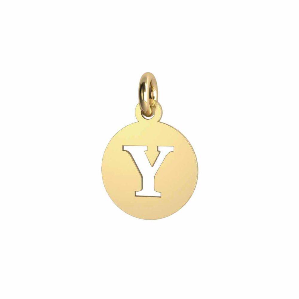 Charm Lettera Tonda - Y