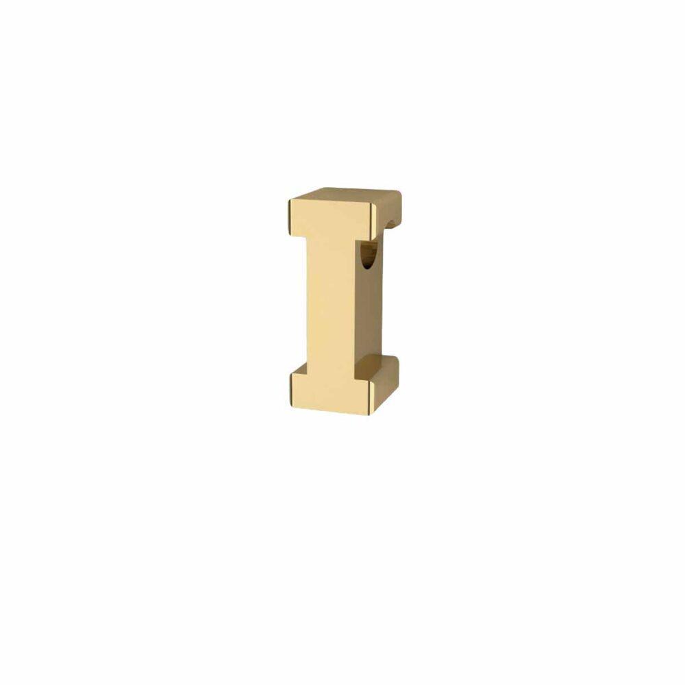 Charm Lettera 3D - I