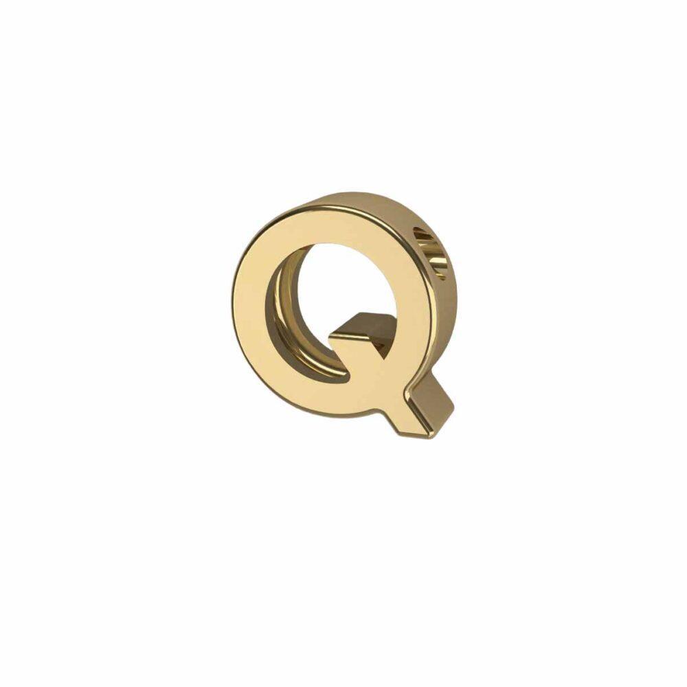 Charm Lettera 3D - Q