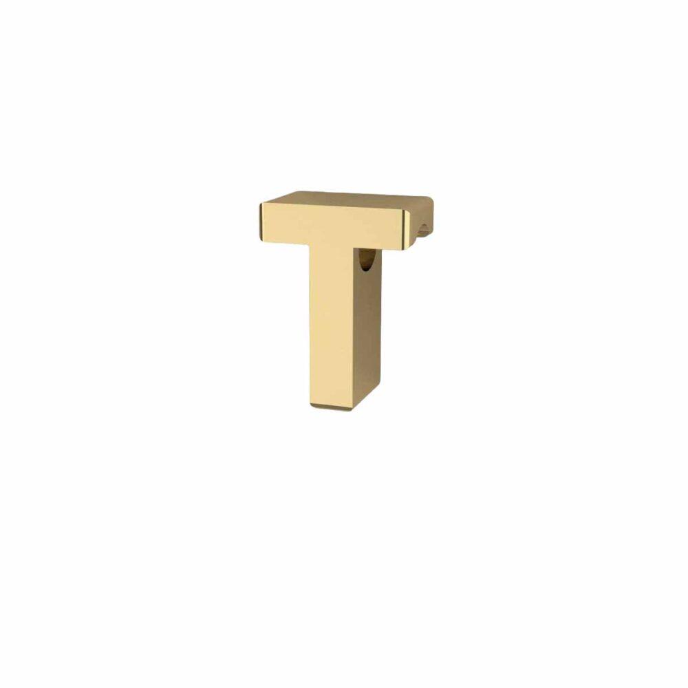 Charm Lettera 3D - T
