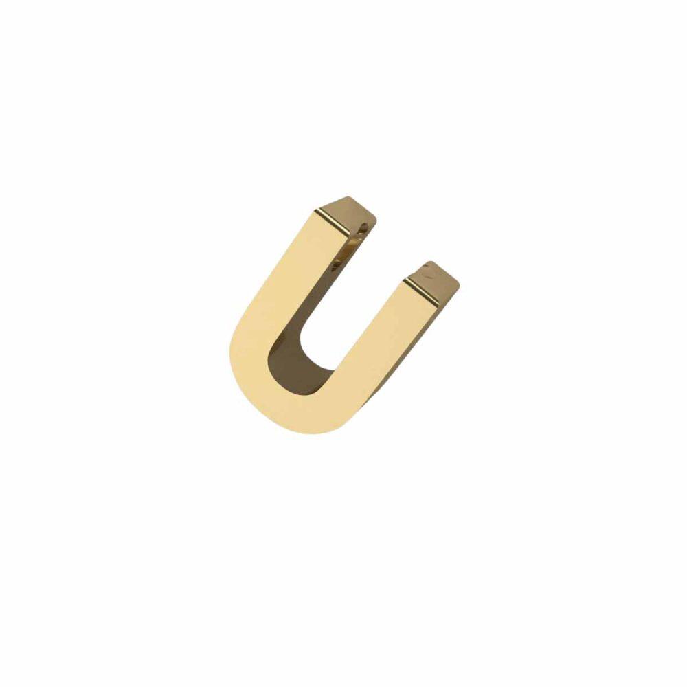 Charm Lettera 3D - U