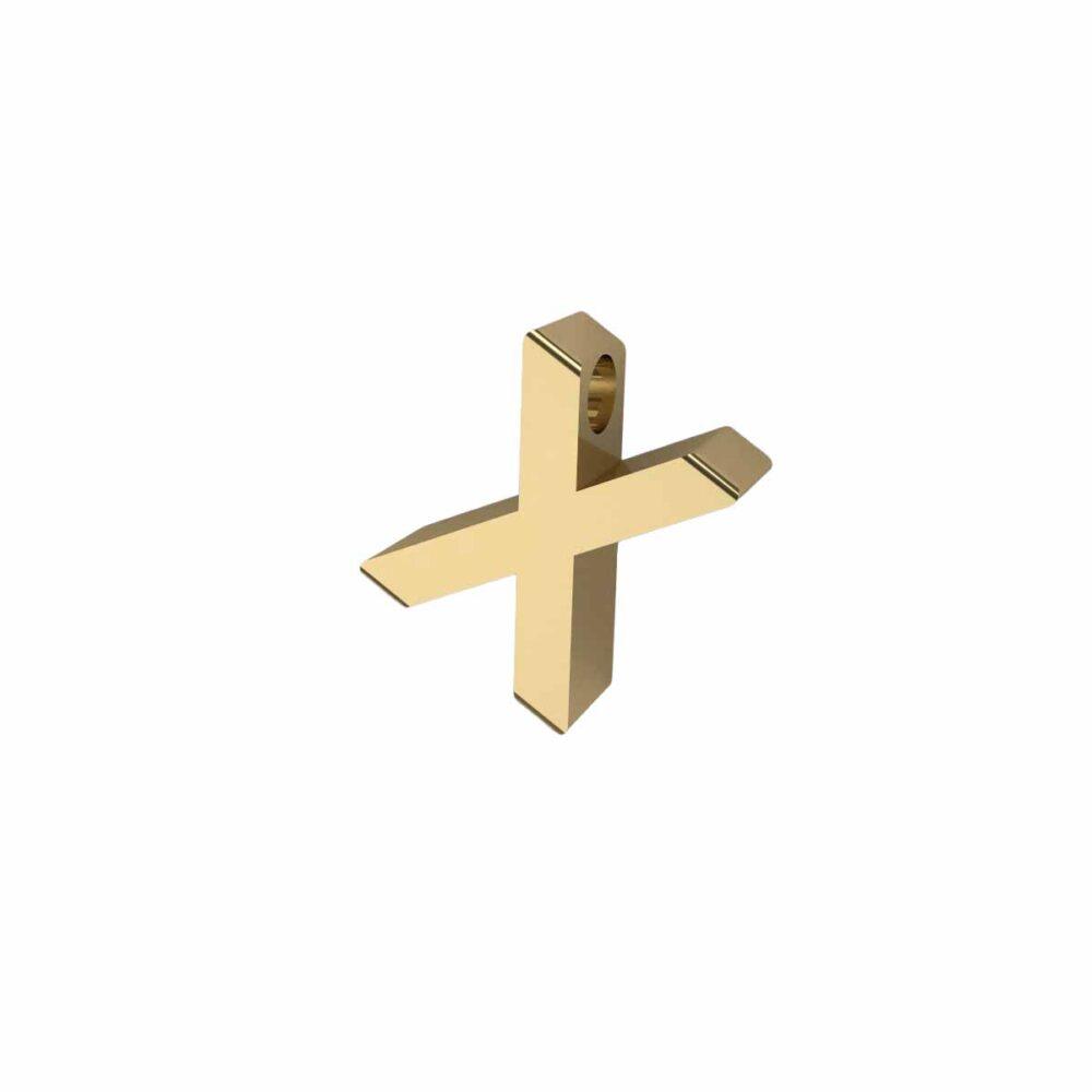 Charm Lettera 3D - X