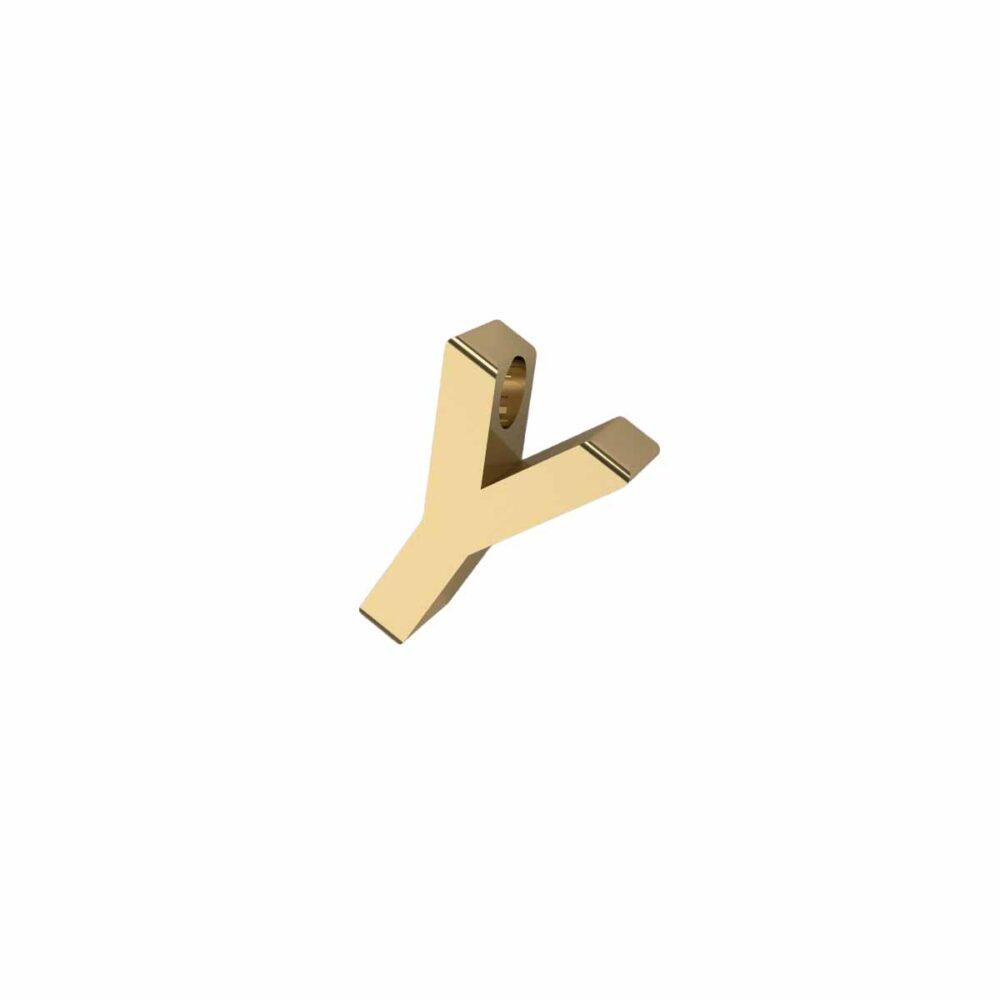 Charm Lettera 3D - Y