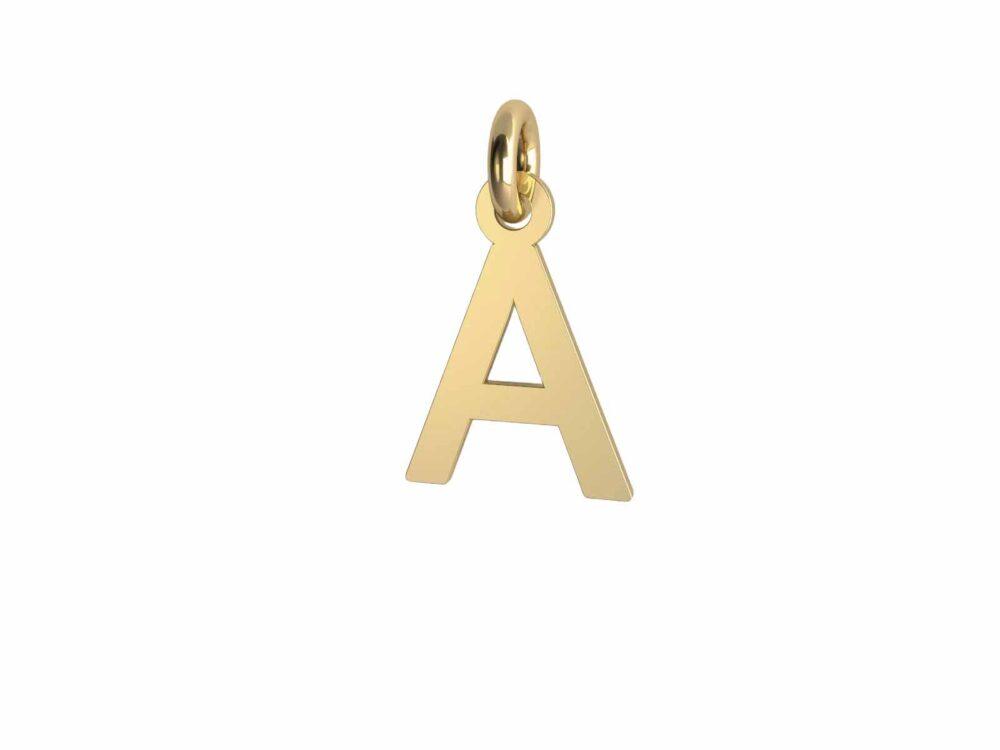 Charm Lettera Lastra - A