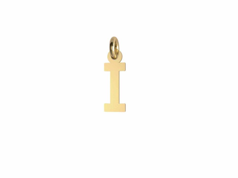 Charm Lettera Lastra - I