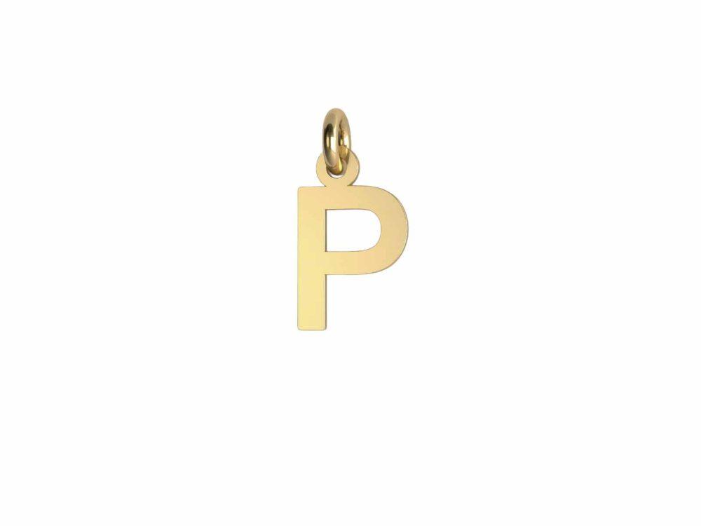 Charm Lettera Lastra - P