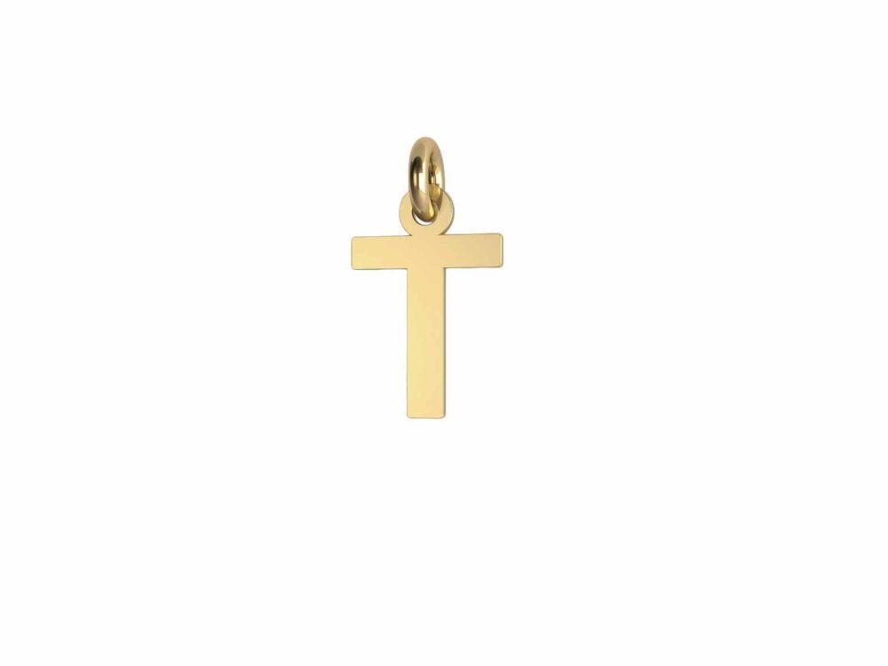 Charm Lettera Lastra - T