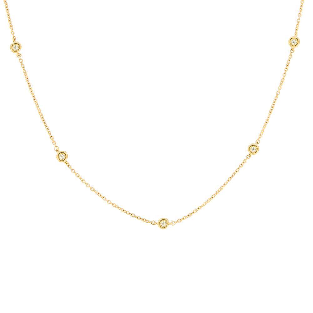 Collana Tropea Oro 18kt con 5 cipolline - immagine 3